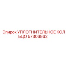 57306862 УПЛОТНИТЕЛЬНОЕ КОЛЬЦО Epiroc