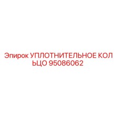 95086062 УПЛОТНИТЕЛЬНОЕ КОЛЬЦО Эпирок