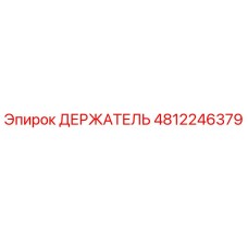 4812246379 ДЕРЖАТЕЛЬ Epiroc