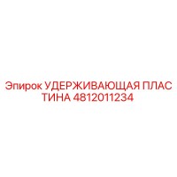 4812011234 УДЕРЖИВАЮЩАЯ ПЛАСТИНА Epiroc