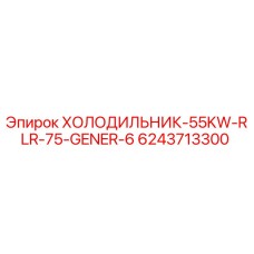 6243713300 ХОЛОДИЛЬНИК-55KW-RLR-75-GENER-6 Epiroc