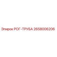 2658006206 РОГ-ТРУБА Epiroc