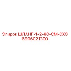 6996021300 ШЛАНГ-1-2-80-CM-0X0 Epiroc