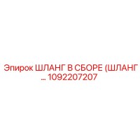 1092207207 ШЛАНГ В СБОРЕ (ШЛАНГ…) Epiroc