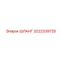3222339725 ШЛАНГ Эпирок