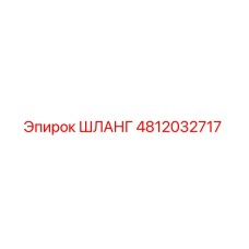 4812032717 ШЛАНГ Эпирок