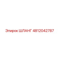 4812042787 ШЛАНГ Epiroc