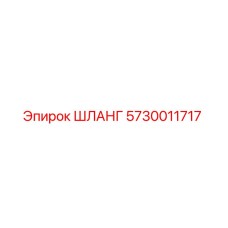 5730011717 ШЛАНГ Epiroc