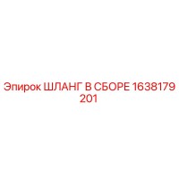 1638179201 ШЛАНГ В СБОРЕ Epiroc