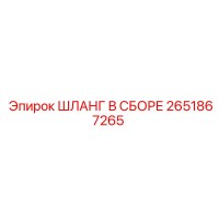 2651867265 ШЛАНГ В СБОРЕ Epiroc