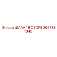 2657381345 ШЛАНГ В СБОРЕ Epiroc