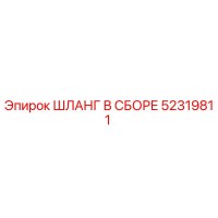 52319811 ШЛАНГ В СБОРЕ Epiroc