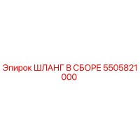5505821000 ШЛАНГ В СБОРЕ Epiroc