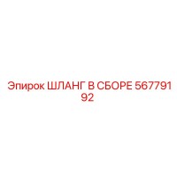 56779192 ШЛАНГ В СБОРЕ Epiroc