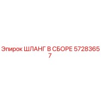 57283657 ШЛАНГ В СБОРЕ Epiroc