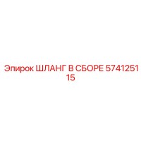 574125115 ШЛАНГ В СБОРЕ Epiroc