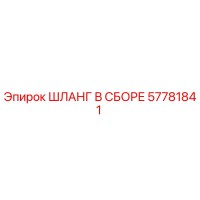 57781841 ШЛАНГ В СБОРЕ Epiroc