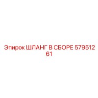 57951261 ШЛАНГ В СБОРЕ Epiroc