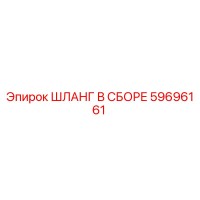 59696161 ШЛАНГ В СБОРЕ Epiroc