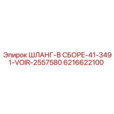 6216622100 ШЛАНГ-В СБОРЕ-41-3491-VOIR-2557580 Epiroc