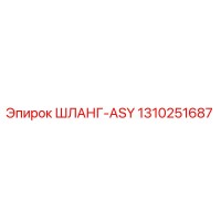 1310251687 ШЛАНГ-ASY Epiroc