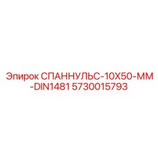 5730015793 СПАННУЛЬС-10X50-ММ-DIN1481 Epiroc