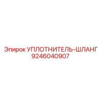 9246040907 УПЛОТНИТЕЛЬ-ШЛАНГ Эпирок