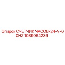 1089064236 СЧЕТЧИК ЧАСОВ-24-V-60HZ Epiroc