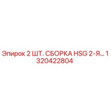 1320422804 2 ШТ. СБОРКА HSG 2-Я… Epiroc