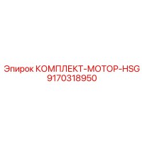 9170318950 КОМПЛЕКТ-МОТОР-HSG Epiroc