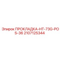 2107125344 ПРОКЛАДКА-HT-73G-POS-36 Epiroc