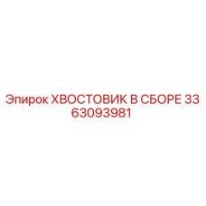 Epiroc 3363093981 Хвостовик в сборе