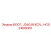 HC62468000 BOOT, JD4045 ECN Epiroc