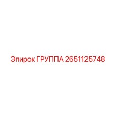 2651125748 ГРУППА Epiroc