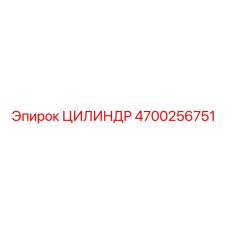 4700256751 ЦИЛИНДР Epiroc