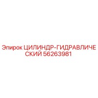 56263981 ЦИЛИНДР-ГИДРАВЛИЧЕСКИЙ (Epiroc)
