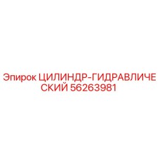 56263981 ЦИЛИНДР-ГИДРАВЛИЧЕСКИЙ (Epiroc)