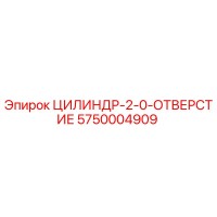 5750004909 ЦИЛИНДР-2-0-ОТВЕРСТИЕ Epiroc