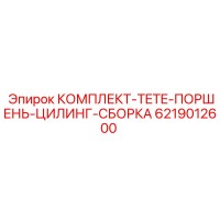 6219012600 КОМПЛЕКТ TETE ПОРШЕНЬ ЦИЛИНГ СБОРКА Epiroc