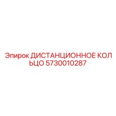 5730010287 ДИСТАНЦИОННОЕ КОЛЬЦО Epiroc