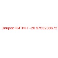 9753238672 ФИТИНГ-20 Epiroc