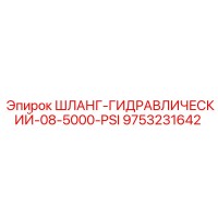 9753231642 ШЛАНГ-ГИДРАВЛИЧЕСКИЙ-08-5000-PSI (Epiroc)