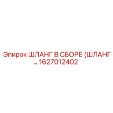 1627012402 ШЛАНГ В СБОРЕ (ШЛАНГ…) Epiroc