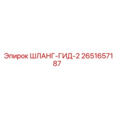 2651657187 ШЛАНГ-ГИД-2 Epiroc