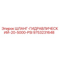 9753231648 ШЛАНГ-ГИДРАВЛИЧЕСКИЙ-20-5000-PSI Epiroc