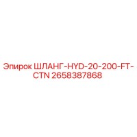 2658387868 ШЛАНГ-HYD-20-200-FT-CTN Epiroc