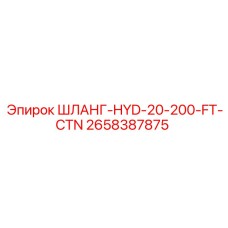 2658387875 ШЛАНГ-HYD-20-200-FT-CTN Epiroc