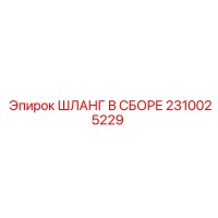 2310025229 ШЛАНГ В СБОРЕ Epiroc