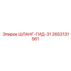 2653131561 ШЛАНГ-ГИД-31 Epiroc