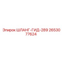 2653077624 ШЛАНГ-ГИД-289 Epiroc